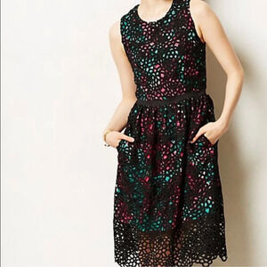 Anthropologie Wolven | terrace lace sheath dress | size 4